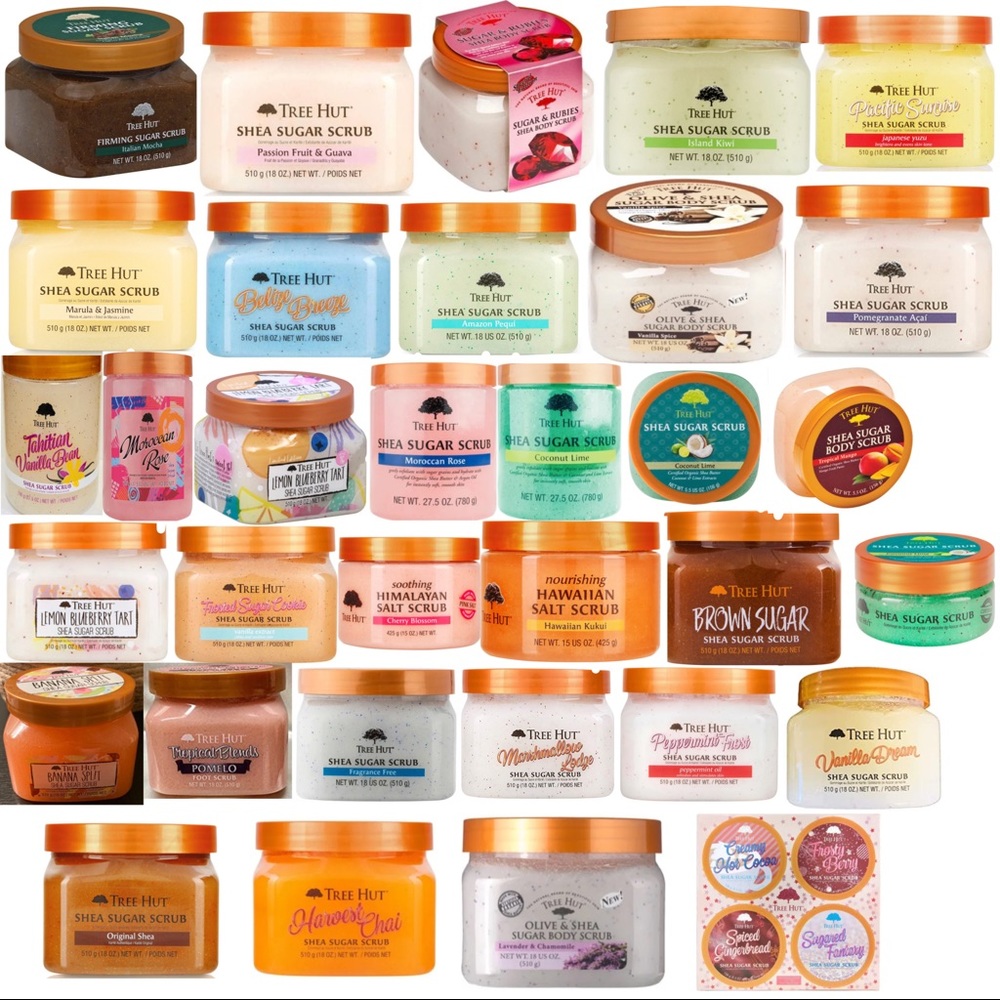 ISO: rare/discontinued tree hut body scrubs